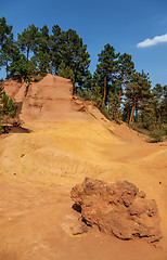 Image showing Roussillon ochres