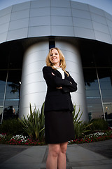 Image showing Confident business woman