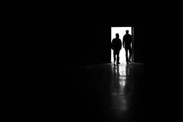 Image showing silhouettes