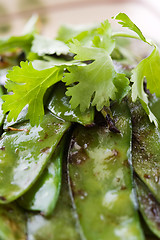 Image showing Snow peas