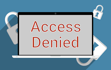 Image showing Access denied