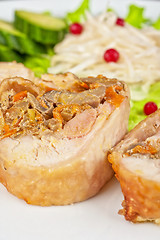 Image showing Chicken rolls