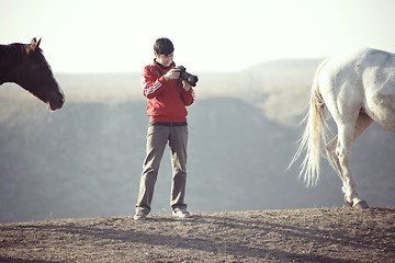 Image showing Animal photographer