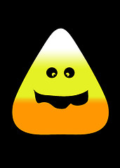 Image showing Silly Candy Corn Illustration