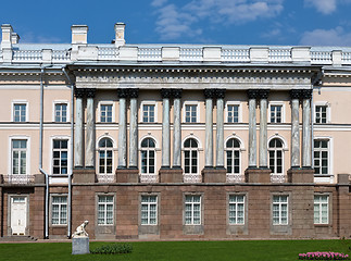 Image showing facade of a building in St. Petersburg