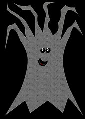 Image showing Silly Haunted Tree