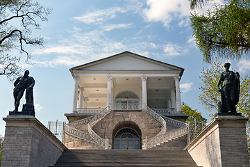 Image showing entrance to the old building