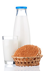 Image showing Bottle of milk