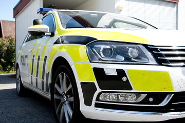 Image showing Norwegian Police Car