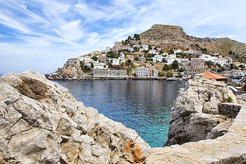 Image showing Hydra island in Greece