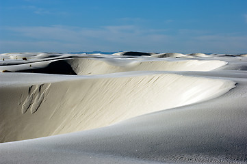 Image showing White sand