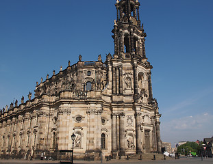 Image showing Dresden Hofkirche