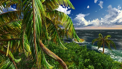 Image showing Paradise on Hawaii Island