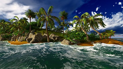 Image showing Paradise on Hawaii Island