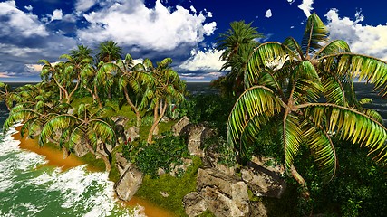 Image showing Paradise on Hawaii Island