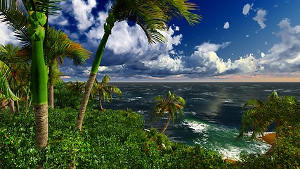 Image showing Paradise on Hawaii Island