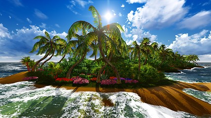 Image showing Paradise on Hawaii Island