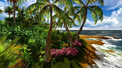 Image showing Paradise on Hawaii Island