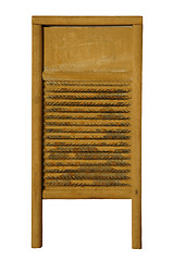 Image showing Antique washboard