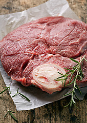 Image showing fresh raw meat