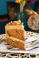 Image showing Toffee Almond Cake