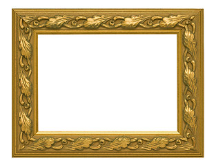 Image showing Antique Gold Picture Frame