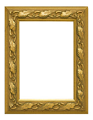 Image showing Antique Gold Picture Frame