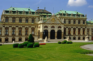 Image showing Palace Belvedere