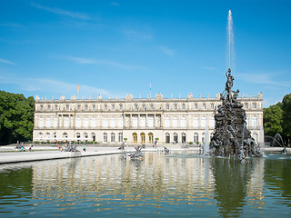 Image showing fountain at Herrenchiemsee