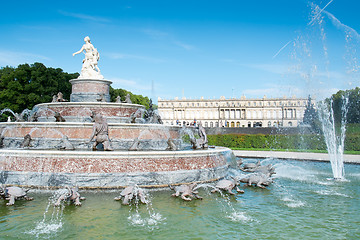 Image showing fountain at Herrenchiemsee