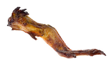 Image showing Single BBQ chicken wing

