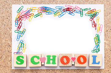 Image showing School frame