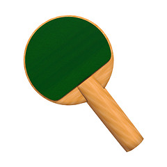 Image showing Table Tennis Paddle
