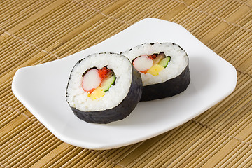 Image showing Sushi - Futomaki

