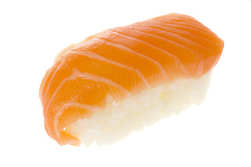Image showing Sushi - Salmon Nigiri

