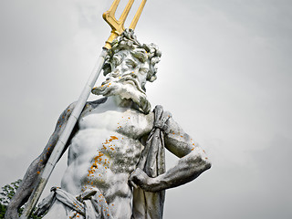 Image showing Neptune statue