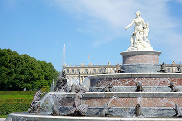 Image showing fountain at Herrenchiemsee