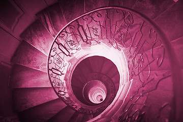 Image showing Spiral staircase

