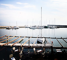 Image showing Sailing boats