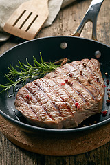 Image showing grilled beef steak