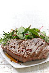 Image showing grilled beef steak