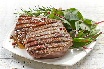 Image showing grilled beef steak