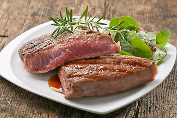 Image showing grilled beef steak