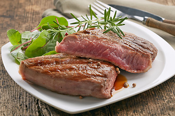 Image showing grilled beef steak