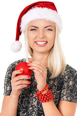 Image showing Christmas woman