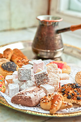 Image showing Turkish delight dessert