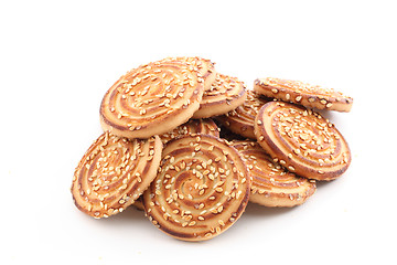 Image showing Sesame cookies