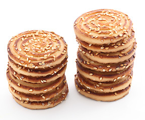 Image showing Sesame cookies