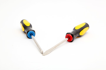 Image showing Two screwdrivers