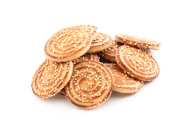 Image showing Sesame cookies 